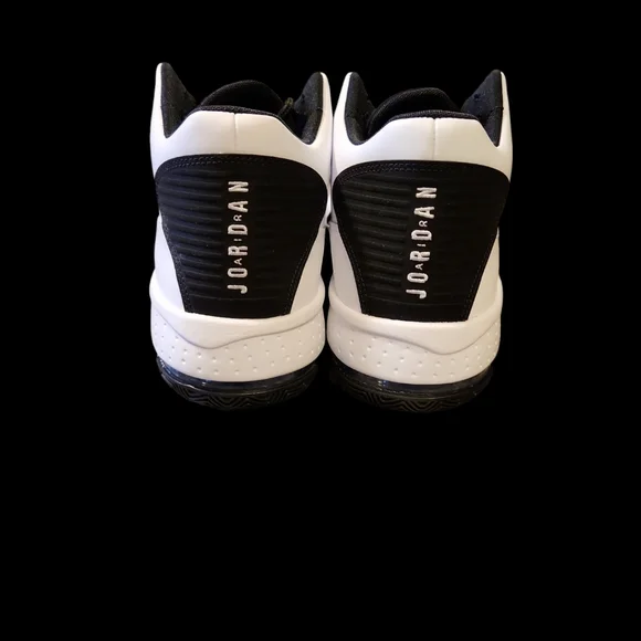 Jordan Black and White Sneakers Max Aura 2 Size 12